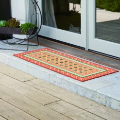 Sonoma Goods For Life® Indoor/Outdoor Warm Geo Border Rug -home decoration 5864803 ALT10