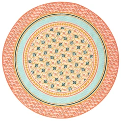 Sonoma Goods For Life® Indoor/Outdoor Warm Geo Border Rug -home decoration 5864803 ALT4