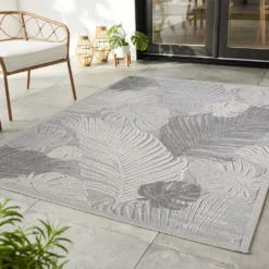 Sonoma Goods For Life® Indoor/Outdoor Palm Leaves Rug -home decoration 5864834 ALT2