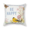 Sonoma Goods For Life® 17" X 17" "Be Happy" Outdoor Throw Pillow -home decoration 5870569