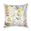 Sonoma Goods For Life® White Spring Floral 17" X 17" Outdoor Throw Pillow -home decoration 5870570