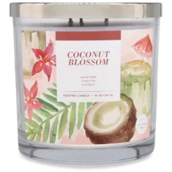 Sonoma Goods For Life® Coconut Blossom 14-oz. Candle Jar -home decoration 5877277 ALT2