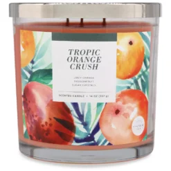 Sonoma Goods For Life® Tropic Orange Crush 14-oz. Candle Jar -home decoration 5877294 ALT2