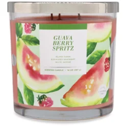 Sonoma Goods For Life® Guava Berry Spritz 14-oz. Candle Jar -home decoration 5877295 ALT2