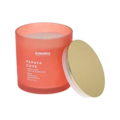 Sonoma Goods For Life® Papaya Cove 13-oz. Candle Jar 7 Sonoma Goods For Life® Papaya Cove 13-oz. Candle Jar -home decoration 5879790 ALT2