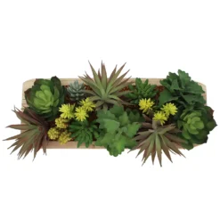 Sonoma Goods For Life® Oversized Faux Succulent Assortment In Bowl -home decoration 5897090 ALT2