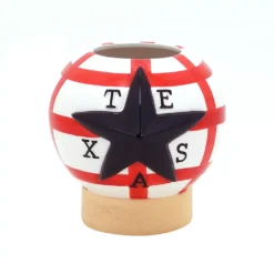 Sonoma Goods For Life® Gingham Ceramic Texas Planter Table Decor