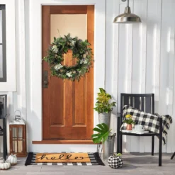 Sonoma Goods For Life® Artificial Lavender Flower Wreath -home decoration 5899505 ALT