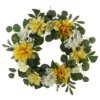 Sonoma Goods For Life® Artificial Dahlia Hydrangea Wreath -home decoration 5899529