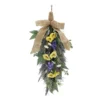 Sonoma Goods For Life® Artificial Lavender Pansy Teardrop Wall Decor -home decoration 5899535