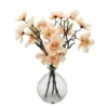 Sonoma Goods For Life® Artificial Flower Stems In Glass Vase Floor Decor -home decoration 5902385