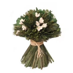 Sonoma Goods For Life® Dried White Floral & Greenery Stack