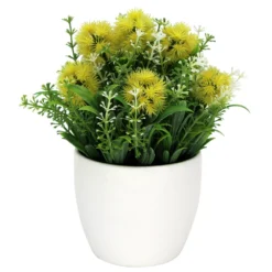 Sonoma Goods For Life® Artificial Yellow Botanicals In Ceramic Pot