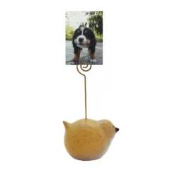 Sonoma Goods For Life® Yellow Ceramic Bird Photo Clip -home decoration 5902882 ALT2