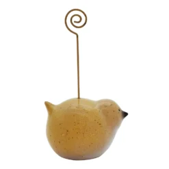 Sonoma Goods For Life® Yellow Ceramic Bird Photo Clip -home decoration 5902882 ALT5