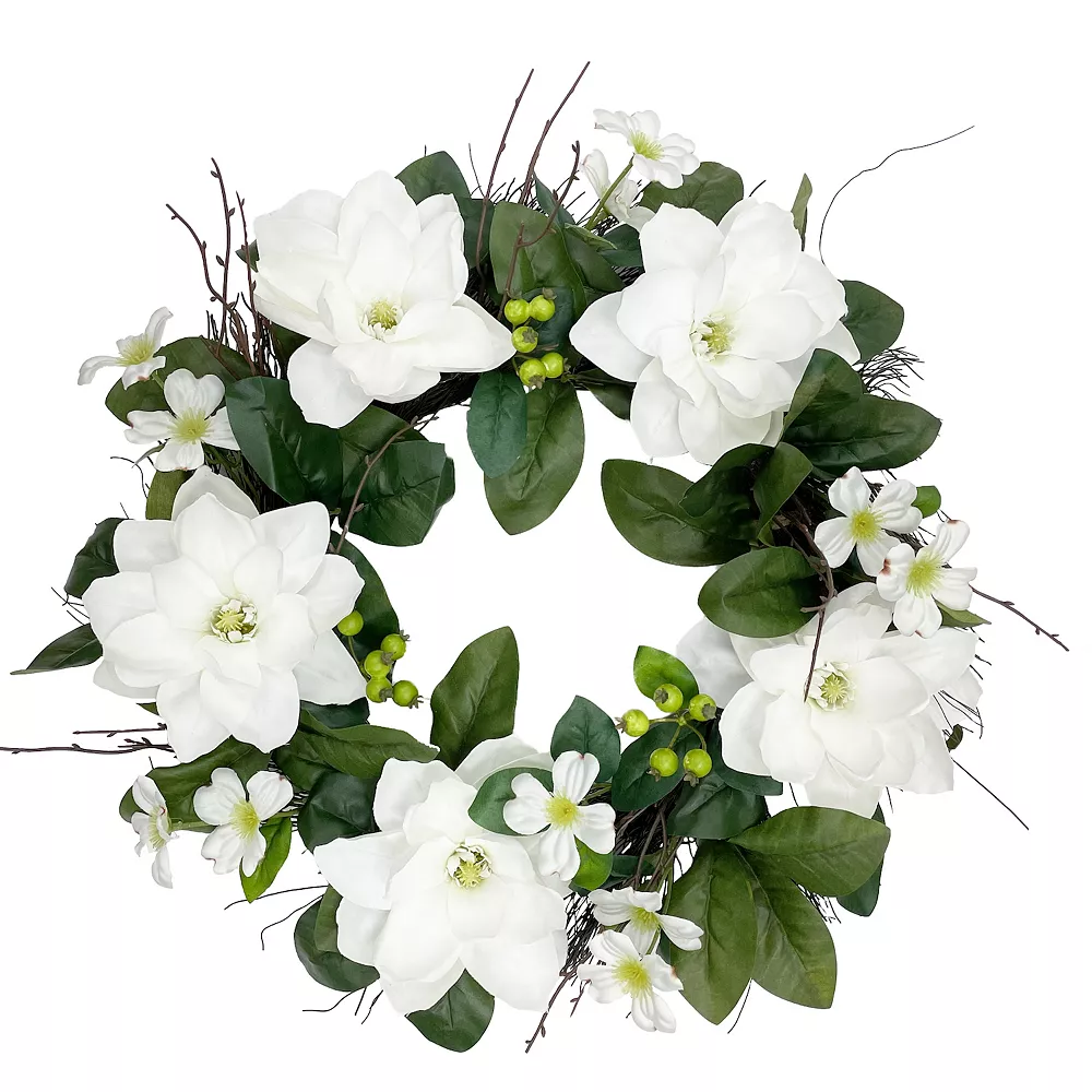 Sonoma Goods For Life® Artificial White Floral Wreath 3 Sonoma Goods For Life® Artificial White Floral Wreath