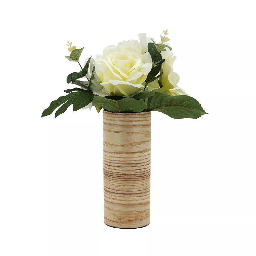 Sonoma Goods For Life® Artificial White Roses Table Decor 3 Sonoma Goods For Life® Artificial White Roses Table Decor