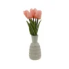 Sonoma Goods For Life® Artificial Pink Tulip Vase Table Decor -home decoration 5904648
