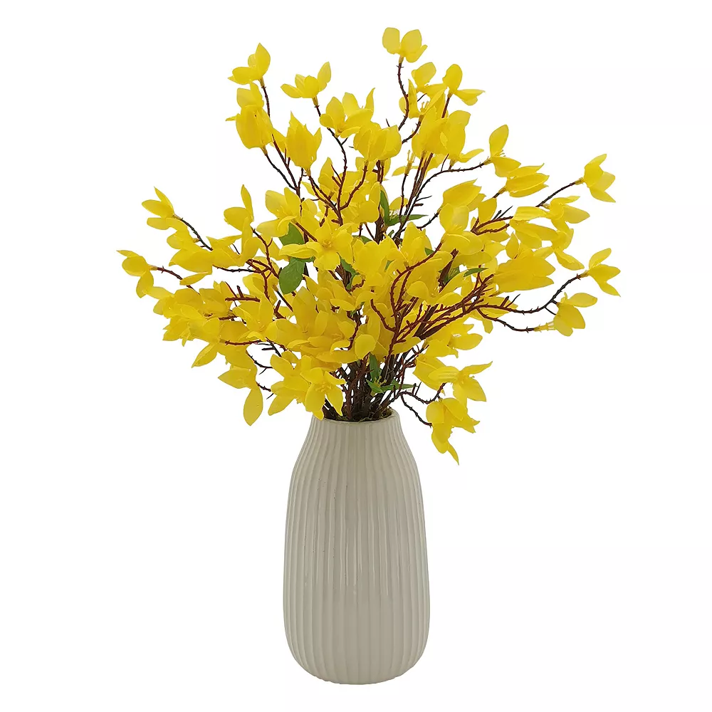 Sonoma Goods For Life® Artificial Forsythia Vase Table Decor 3 Sonoma Goods For Life® Artificial Forsythia Vase Table Decor