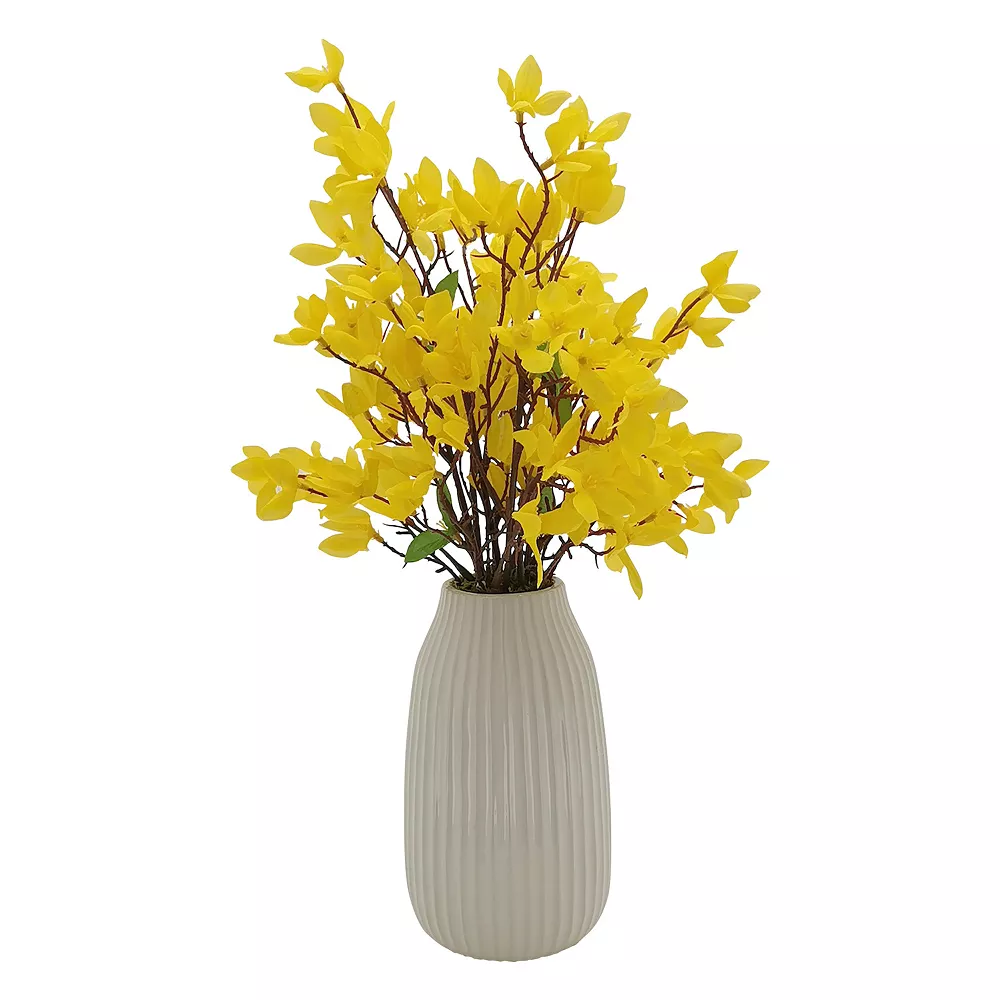 Sonoma Goods For Life® Artificial Forsythia Vase Table Decor 4 Sonoma Goods For Life® Artificial Forsythia Vase Table Decor - Image 2