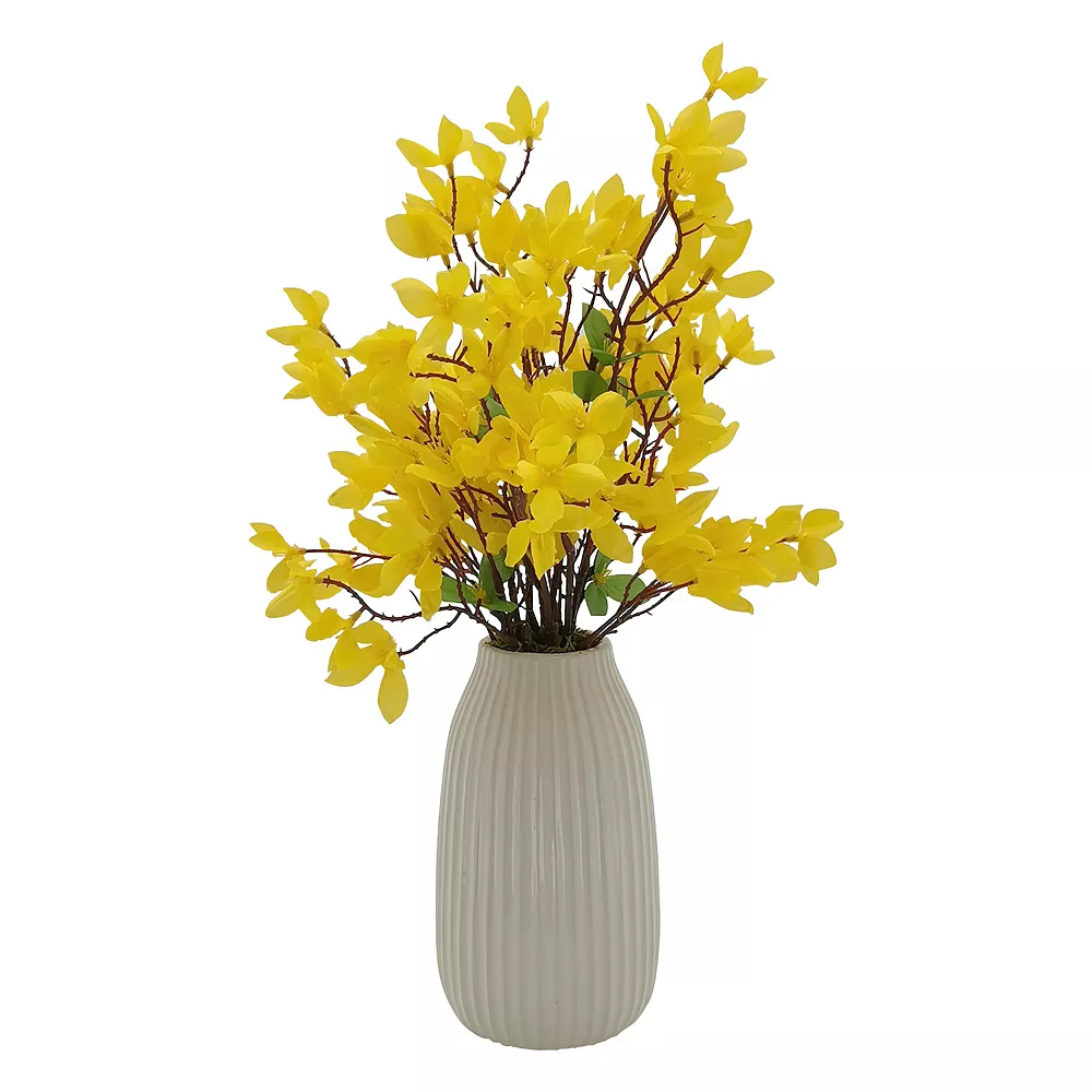 Sonoma Goods For Life® Artificial Forsythia Vase Table Decor 5 Sonoma Goods For Life® Artificial Forsythia Vase Table Decor - Image 3