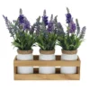 Sonoma Goods For Life® Artificial Lavender Mason Jar Table Decor -home decoration 5904654