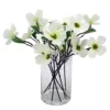 Sonoma Goods For Life® Artificial White Floral Arrangement Vase Table Decor 2 Sonoma Goods For Life® Artificial White Floral Arrangement Vase Table Decor -home decoration 5904674