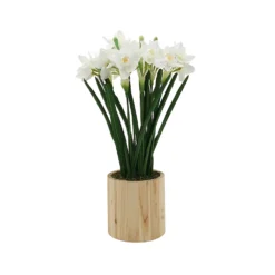 Sonoma Goods For Life® Artificial White Daffodils Plant Table Decor -home decoration 5904690 ALT3