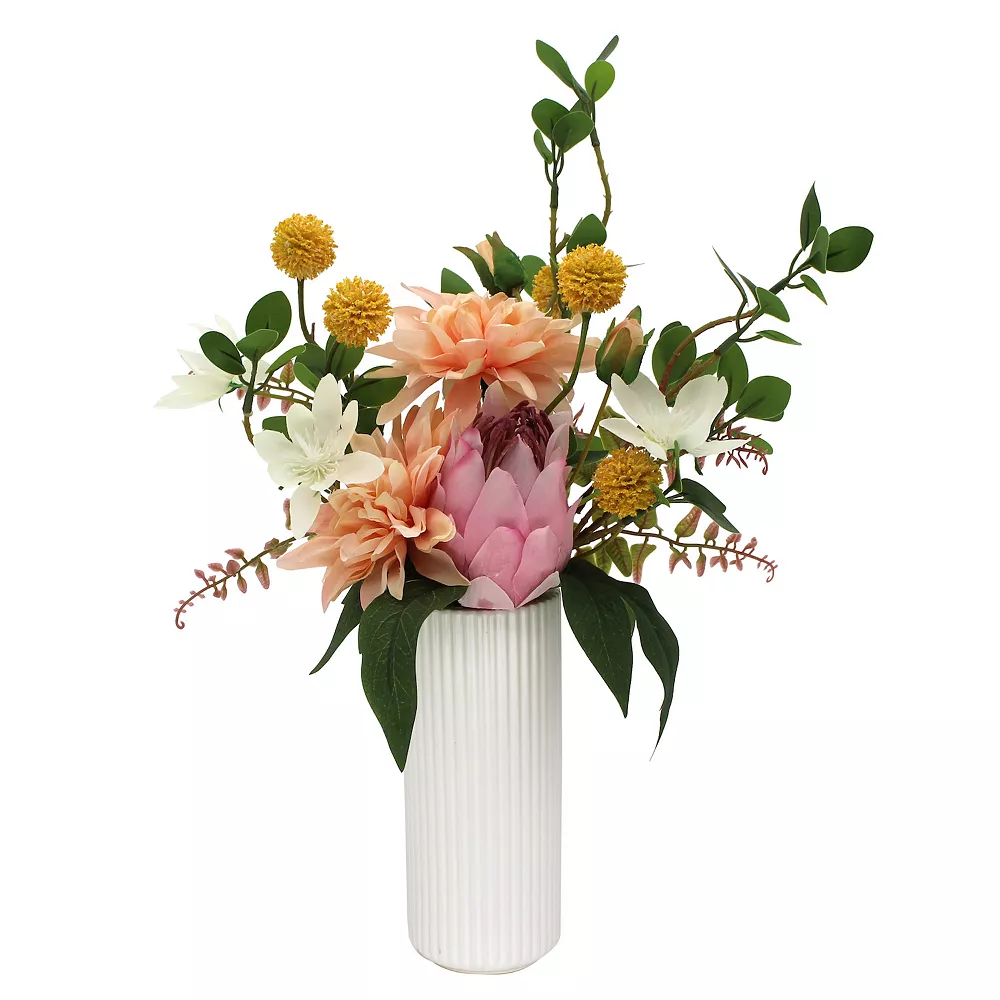 Sonoma Goods For Life® Artificial Garden Flower Arrangement Table Decor 4 Sonoma Goods For Life® Artificial Garden Flower Arrangement Table Decor - Image 2