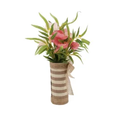 Sonoma Goods For Life® Artificial Pink Flower Arrangement Table Decor 9 Sonoma Goods For Life® Artificial Pink Flower Arrangement Table Decor -home decoration 5904705 ALT3