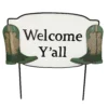 Sonoma Goods For Life® Welcome Y'all Cowboy Boots Garden Stake -home decoration 5904779
