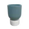 Sonoma Goods For Life® Blue Pedestal Concrete Planter -home decoration 5905807