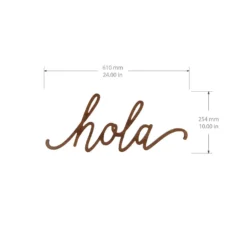 Sonoma Goods For Life® Hola Sentiment Wall Decor -home decoration 5905934 ALT4