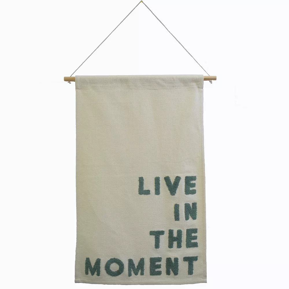 Sonoma Goods For Life® "Live In The Moment" Tapestry Wall Decor 3 Sonoma Goods For Life® "Live In The Moment" Tapestry Wall Decor