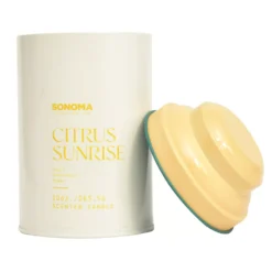 Sonoma Goods For Life® Tin Drink Collection Sugared Quince & Yuzu 10-oz. Candle Jar -home decoration 5908806 ALT