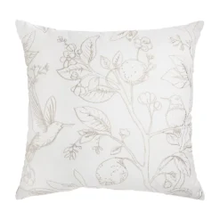 Sonoma Goods For Life® Neutral Bird Toile Pillow