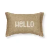 Sonoma Goods For Life® Hello Outdoor Pillow -home decoration 5918426