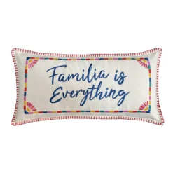 Sonoma Goods For Life® Ivory Familia Pillow