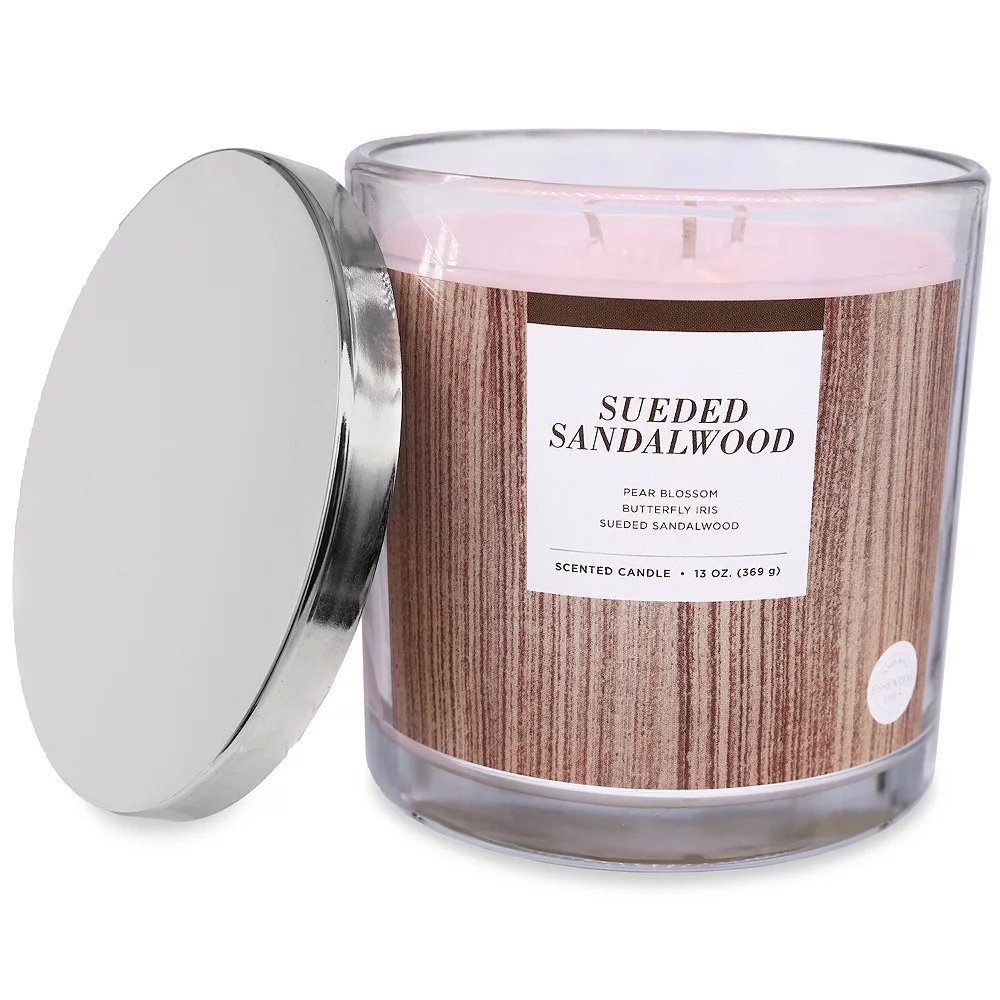 Sonoma Goods For Life® 13-oz. Sueded Sandalwood Candle Jar 4 Sonoma Goods For Life® 13-oz. Sueded Sandalwood Candle Jar - Image 2