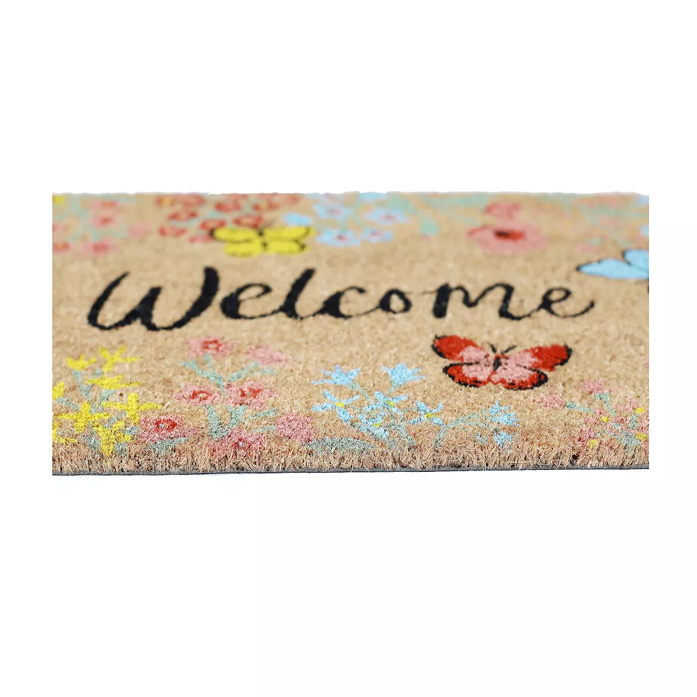 Sonoma Goods For Life® Coir Floral Welcome Mat 6 Sonoma Goods For Life® Coir Floral Welcome Mat - Image 4