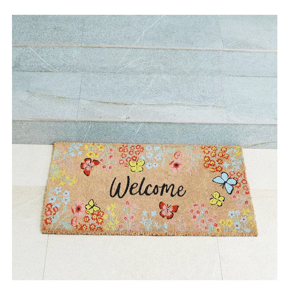 Sonoma Goods For Life® Coir Floral Welcome Mat 7 Sonoma Goods For Life® Coir Floral Welcome Mat - Image 5