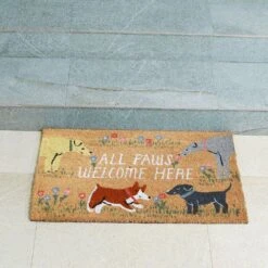 Sonoma Goods For Life® "All Paws Welcome Here" Doormat -home decoration 5934602 ALT4