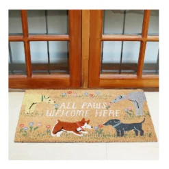 Sonoma Goods For Life® "All Paws Welcome Here" Doormat -home decoration 5934602 ALT5