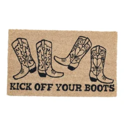 Sonoma Goods For Life® "Kick Off Your Boots" Doormat