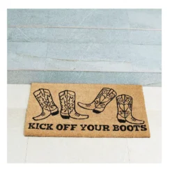 Sonoma Goods For Life® "Kick Off Your Boots" Doormat -home decoration 5934606 ALT2