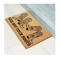 Sonoma Goods For Life® "Kick Off Your Boots" Doormat -home decoration 5934606 ALT3