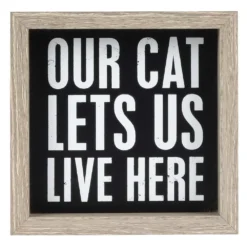 Sonoma Goods For Life® Inset Cat Caption Box