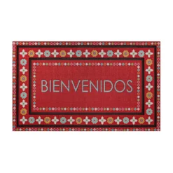 Sonoma Goods For Life® RED BIENVENIDOS DOORMAT