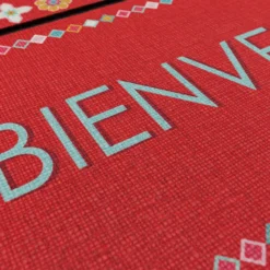 Sonoma Goods For Life® RED BIENVENIDOS DOORMAT -home decoration 5984304 ALT3