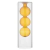 Sonoma Goods For Life® Outdoor 8.5''H Yellow Cylinder Glass Propagation Vase -home decoration 5991438